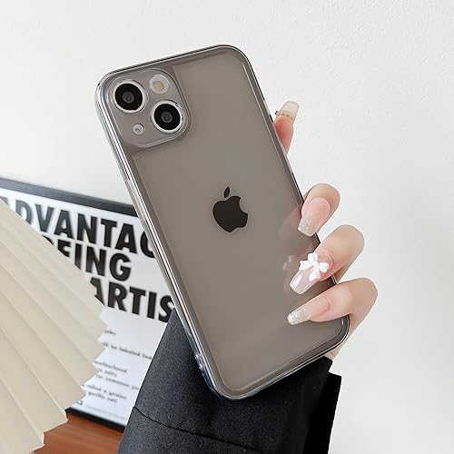 Miniatura 5 de ZTOFERA Funda para iPhone 14 6.1 pulgadas, Transparente Suave Silicona Bumper Protector Retro Color Transparente A Prueba de Golpes Caja Del