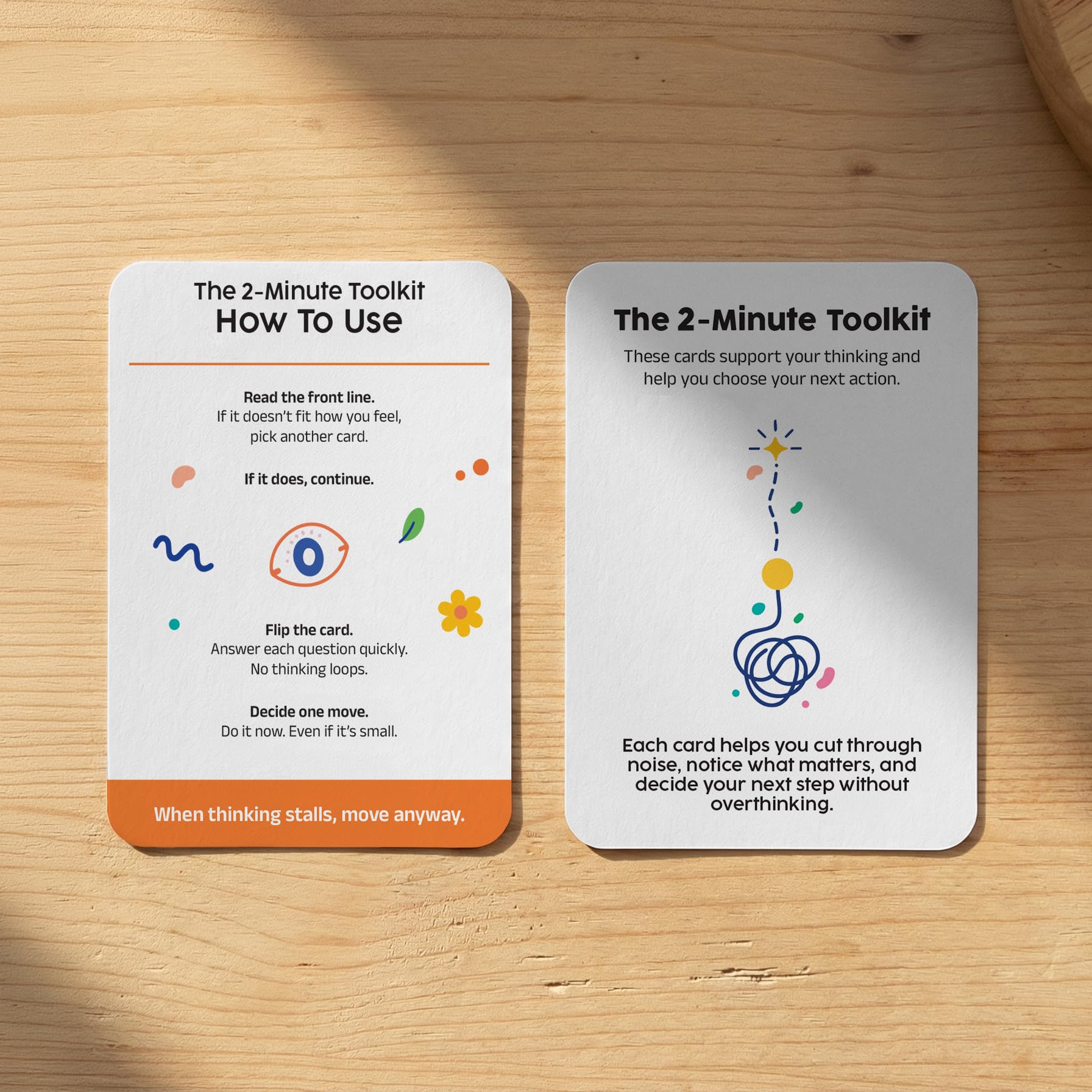 Little Bit of Me (LBM) Anti Procrastination Deck, Action Affirmation Cards for Empowerment, Focus, Clarity & Better Decisions | Gift for Men & Women 3