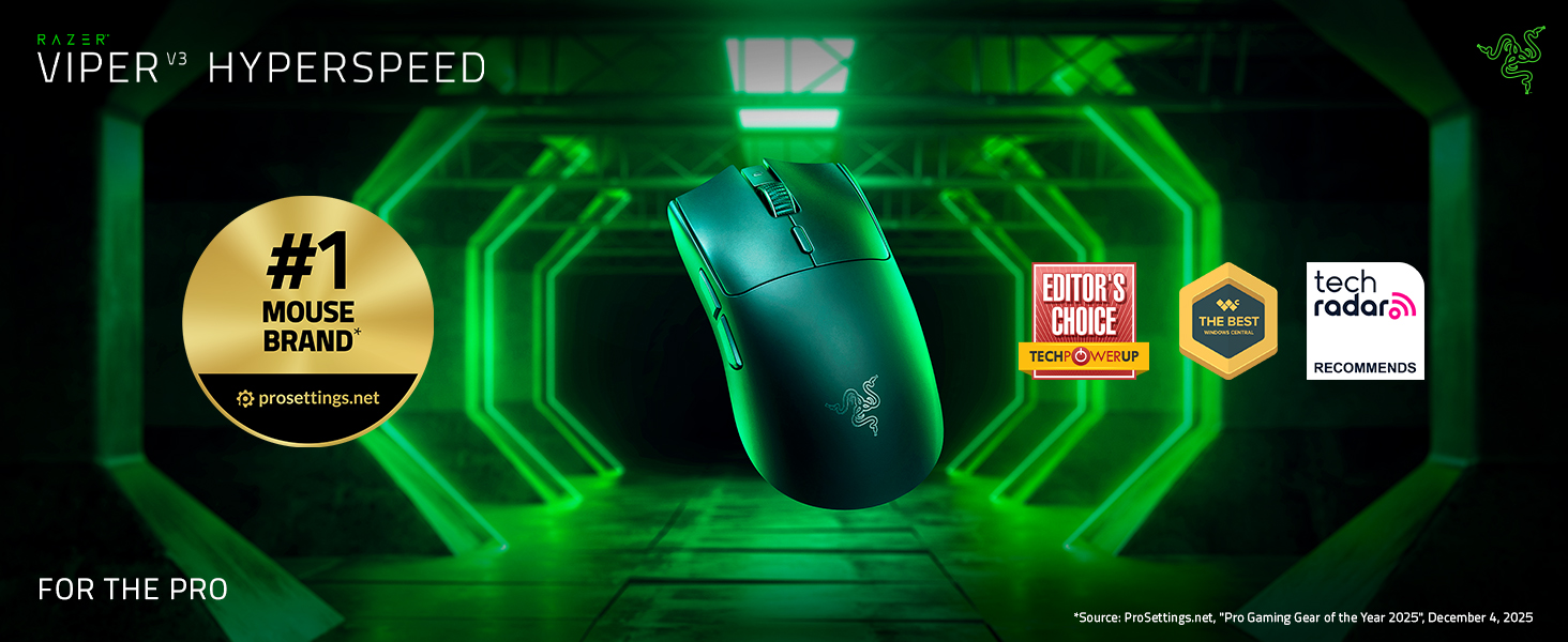 Amazon.com: Razer Viper V3 HyperSpeed Gaming Mouse - Optical