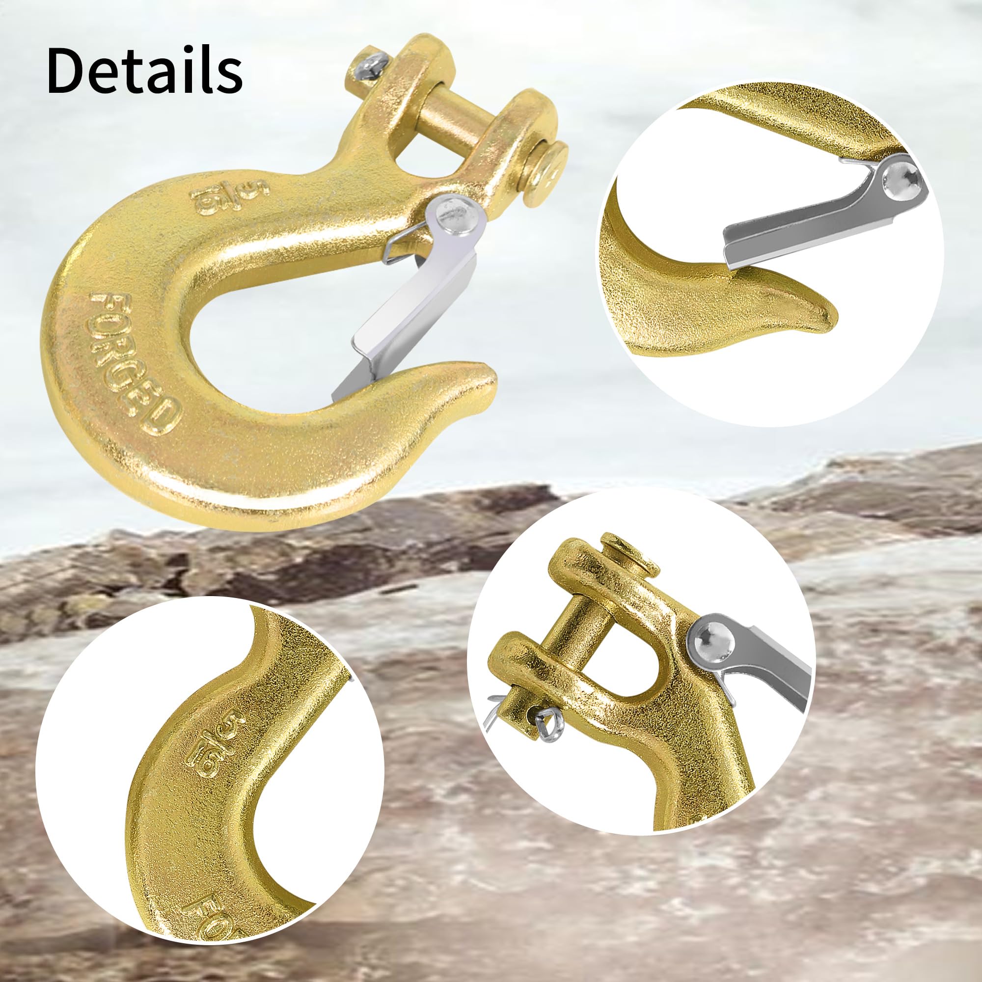 Lot De 4 Crochets à Chapeau En Fer Industriel Vintage - Sac, Parapluie