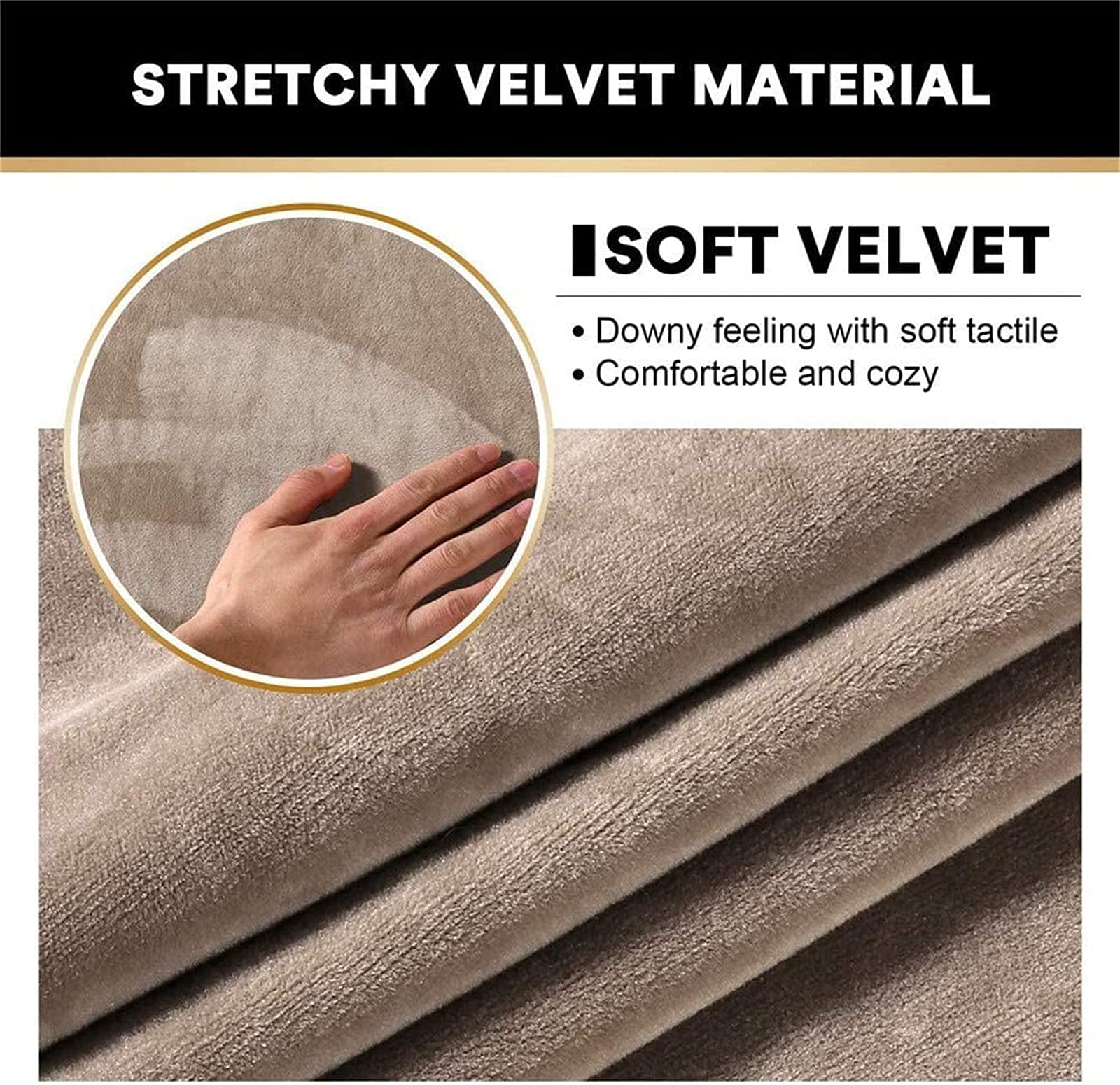Copribraccioli for poltrona, Copribraccioli for poltrona, Copribraccioli elasticizzati in velluto spesso Copribraccioli antiscivolo Copribraccioli for sedie e divani Copripoltrona for protezione mobil