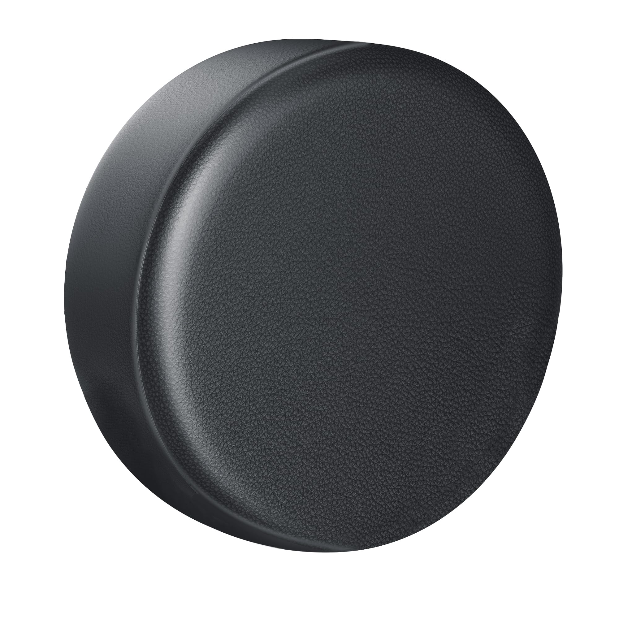 Amooca Spare Tire Cover Thickening PVC Leather Automotive Wheel Cover Universal Fit for SUV Truck Camper Trailer RV JP FJ Waterproof Sun Rain Snow Tire Protector Black 27-29 inch