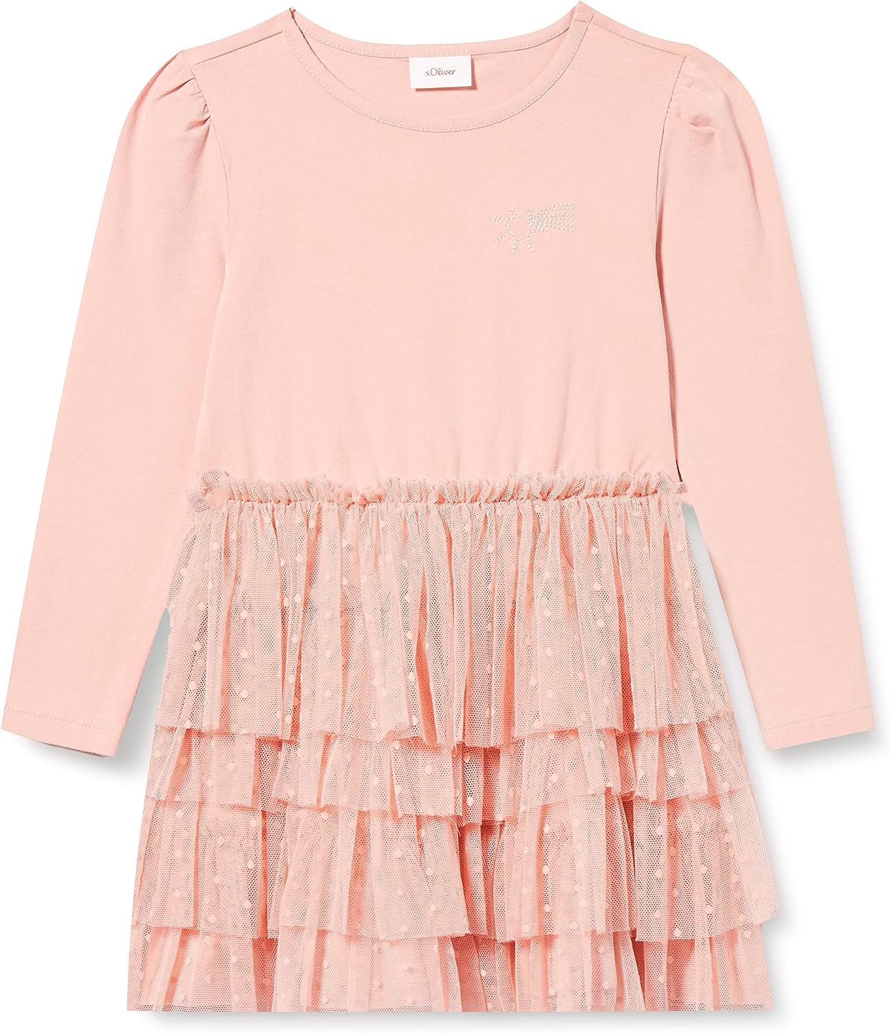Abito Bambino S.Oliver 2122679, Blu, Manica Lunga, Taglia 104