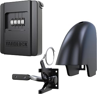 Keyless Gate Lock – Secure Fence Lock and Latch – Strong Durable System Regular – 1-Pack
