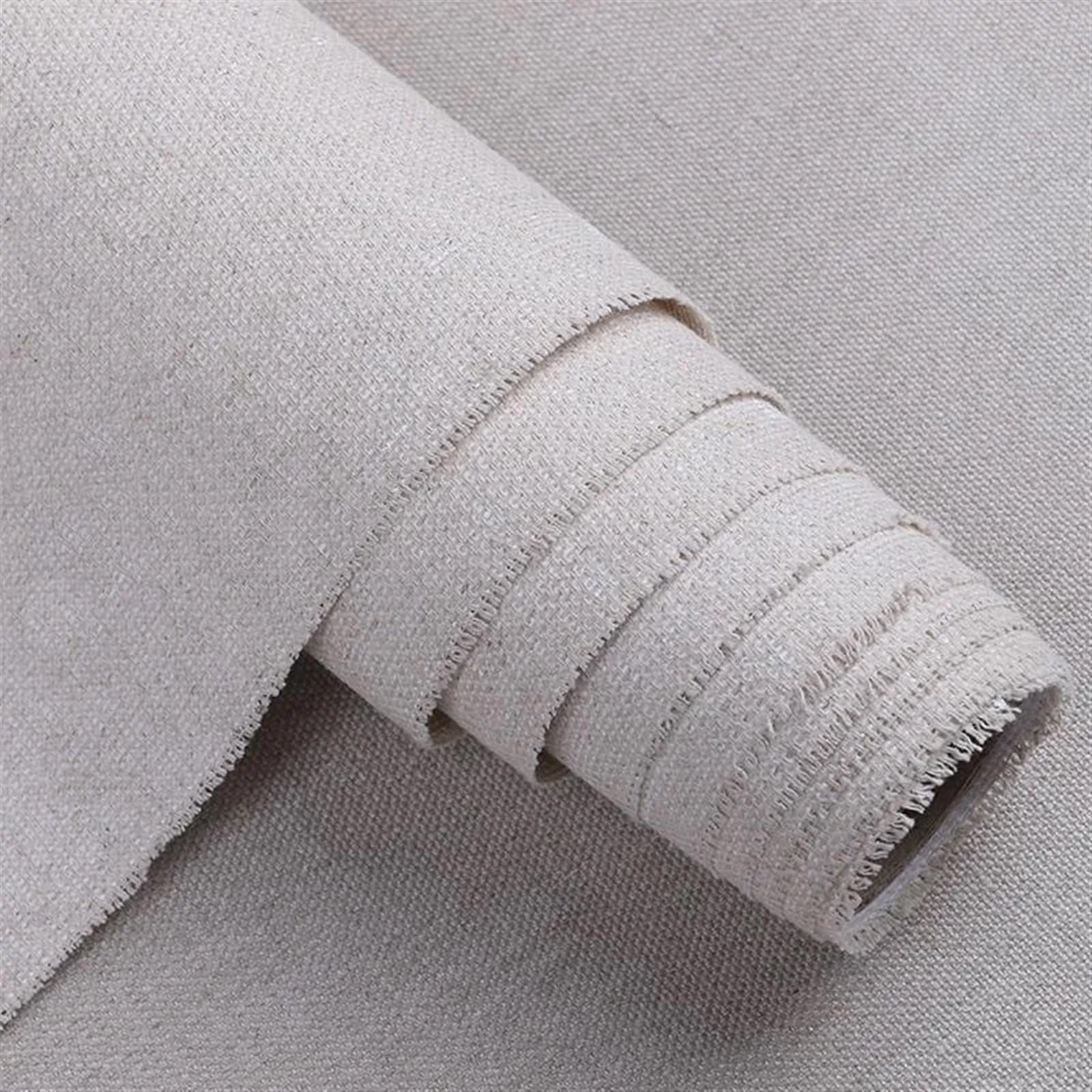 Rotolo Tela per Dipingere Tela Bianca Professionale Lunga 3 Metri for la Pittura Strato di a Olio Acrilico Misto Lino Primer Forniture artistiche for Artista(3meter Long Width 108cm)
