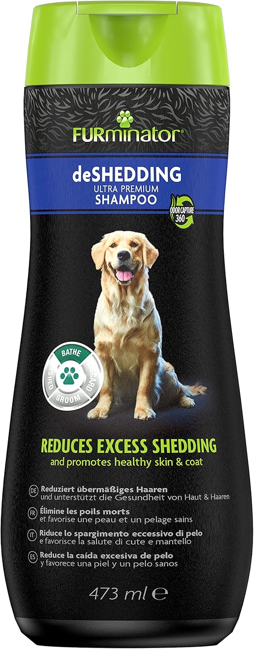 FURminator Deshedding Shampoo For Dogs 473ml, Colourless Amazon.co.uk