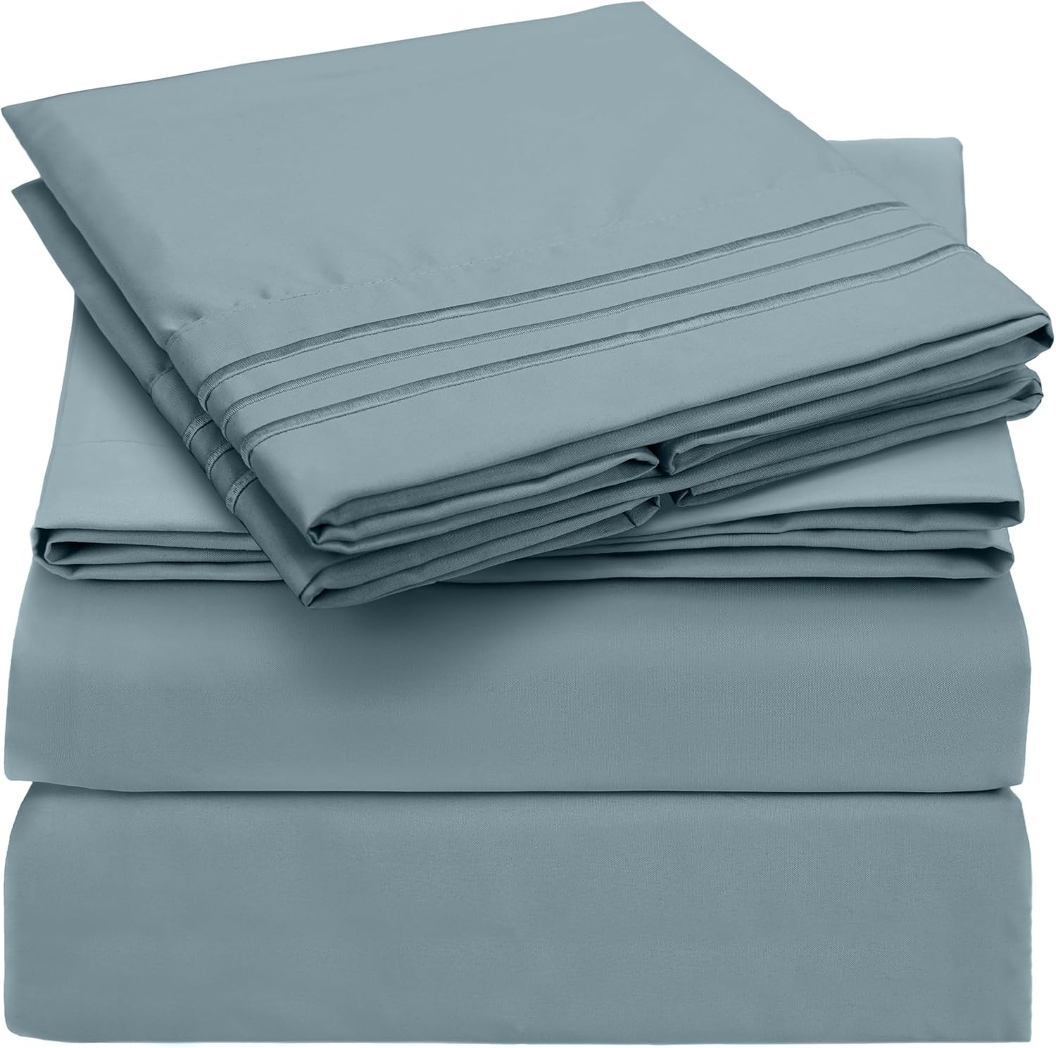 Mellanni Extra Deep Pocket King Size Sheets 4 Piece