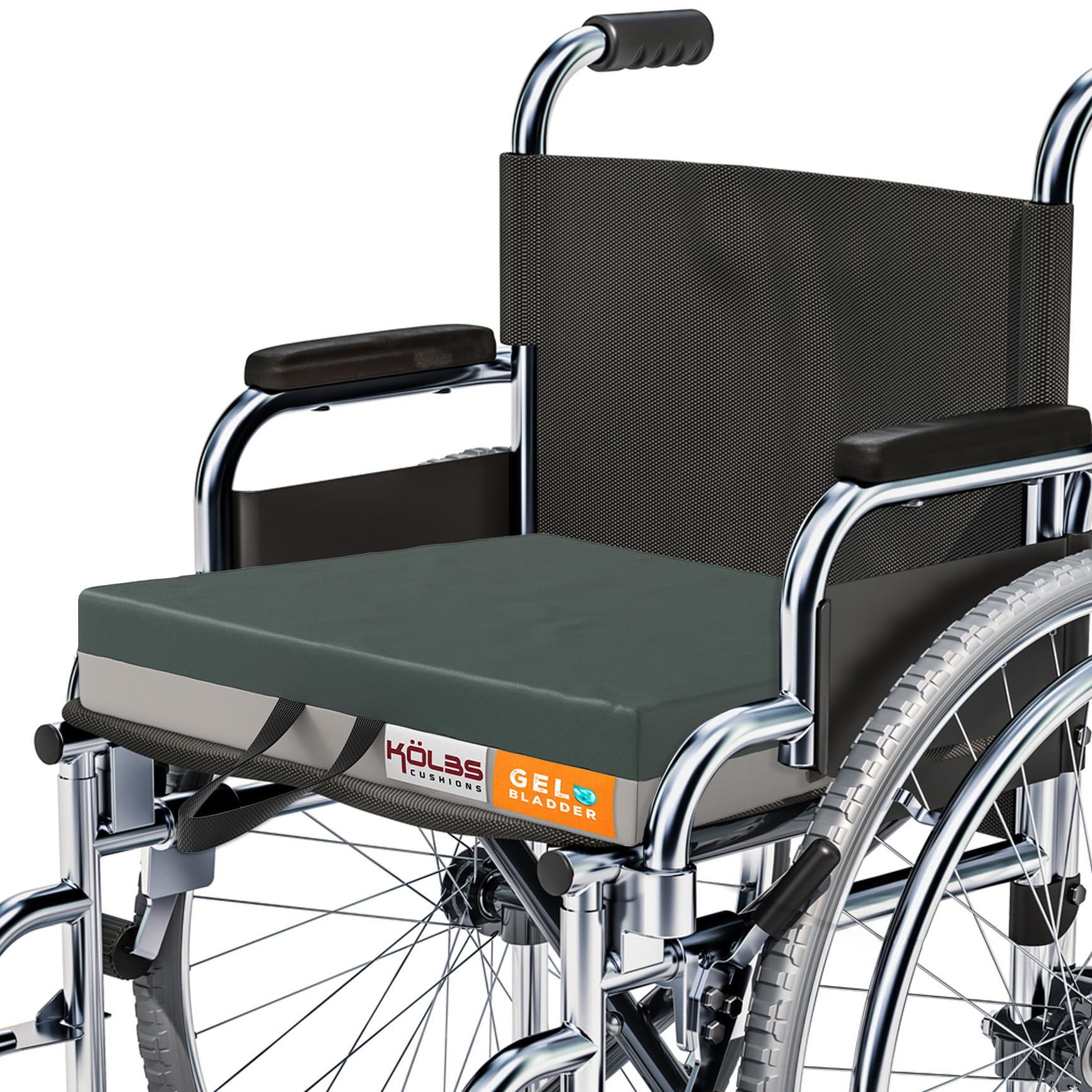Amazon.com: Kölbs Gel Extreme Wheelchair Seat Cushion, Coccyx
