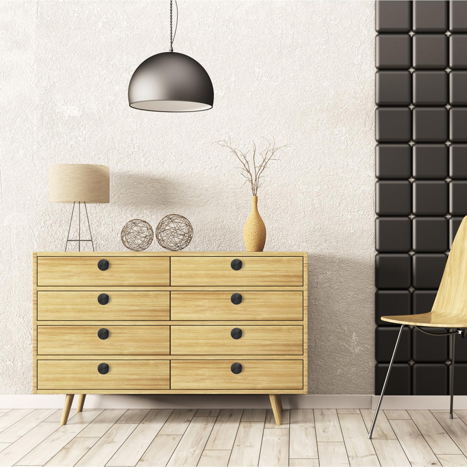 Lot De 12 Boutons De Placard De Cuisine Vintage Chic 30 Mm - Style Antique - Ronds - Bronze