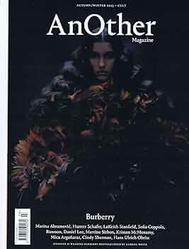 Amazon.co.jp: AnOther Magazine [UK] Autumn - Winter Ter 23