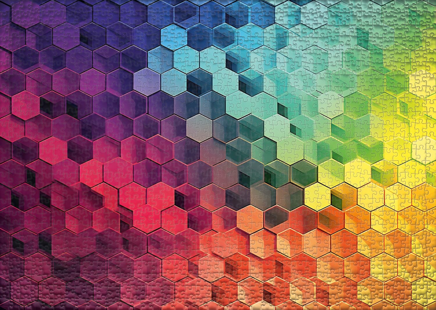 Ulmer Puzzleschmiede, Colour puzzle ‘Spectrum’ 1000 pieces - Image 2