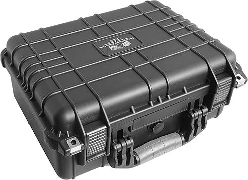 Miniatura 7 de Case Club 3 pistolas y accesorios y hasta 23 cargadores precortados estuche impermeable con gel de sílice para ayudar a prevenir el óxido de la