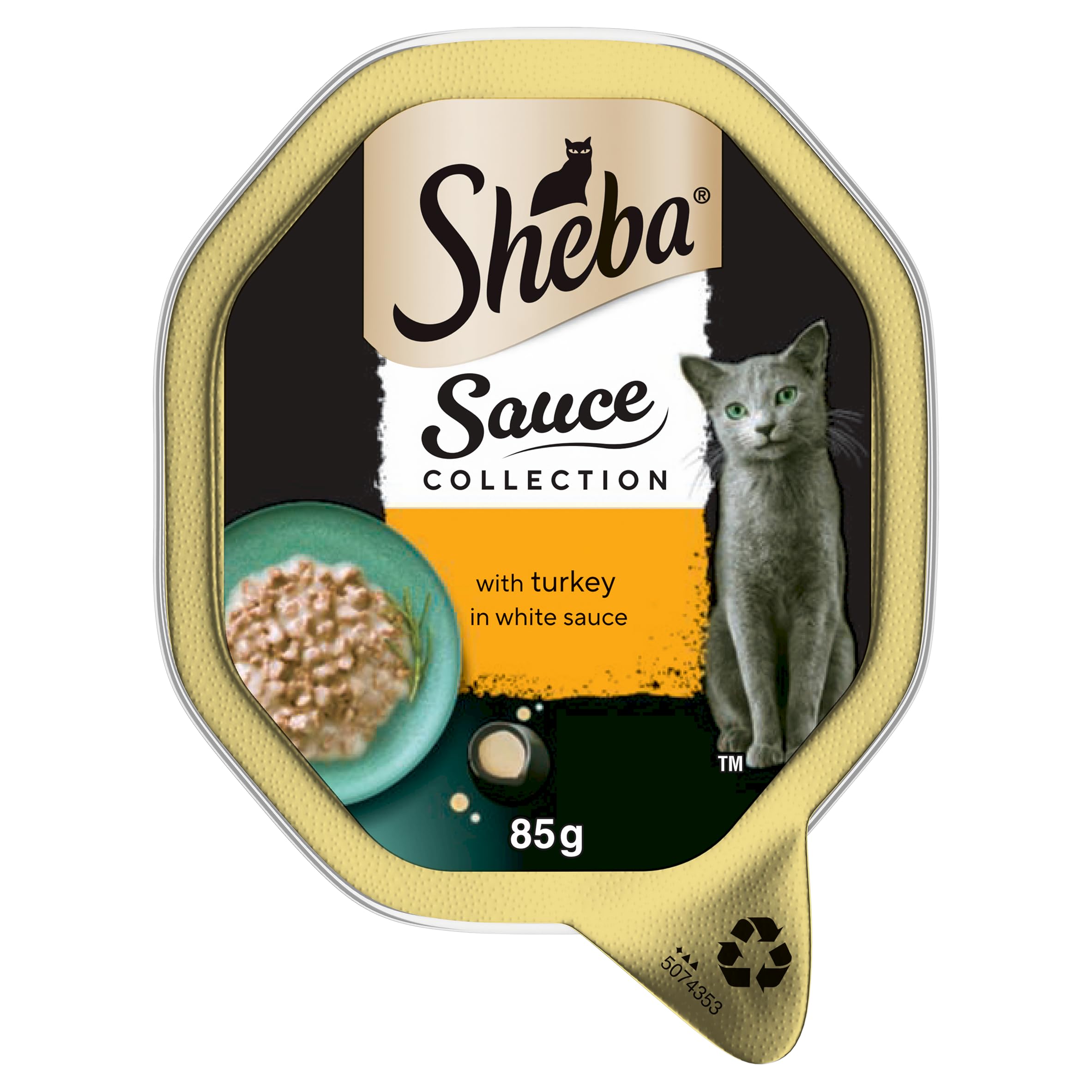 Dinde en sauce Sheba Fine Recipes 85g pour chat