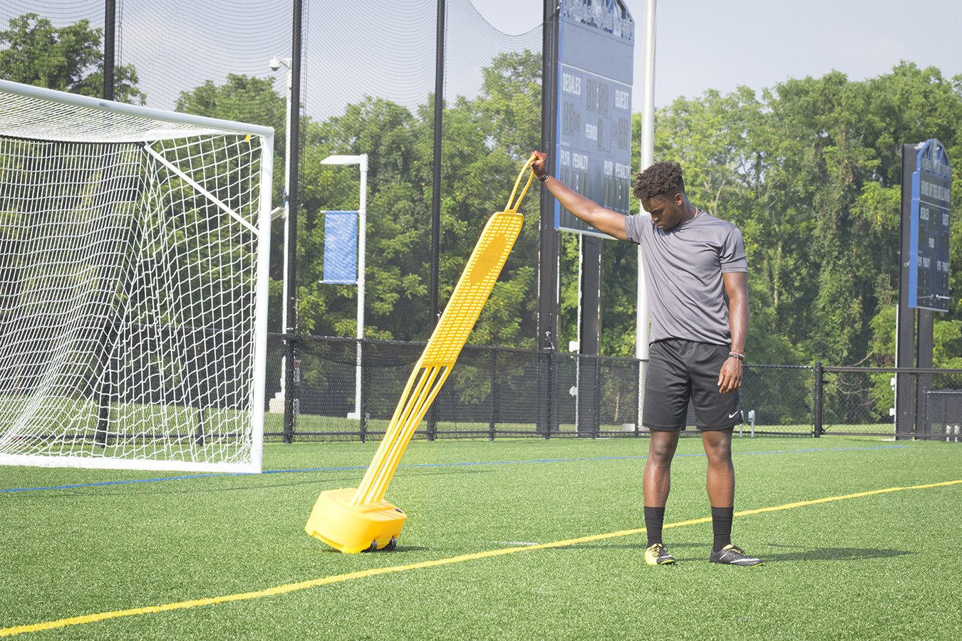 Only Garment Racks Half Round Plastic Male Mannequin Black