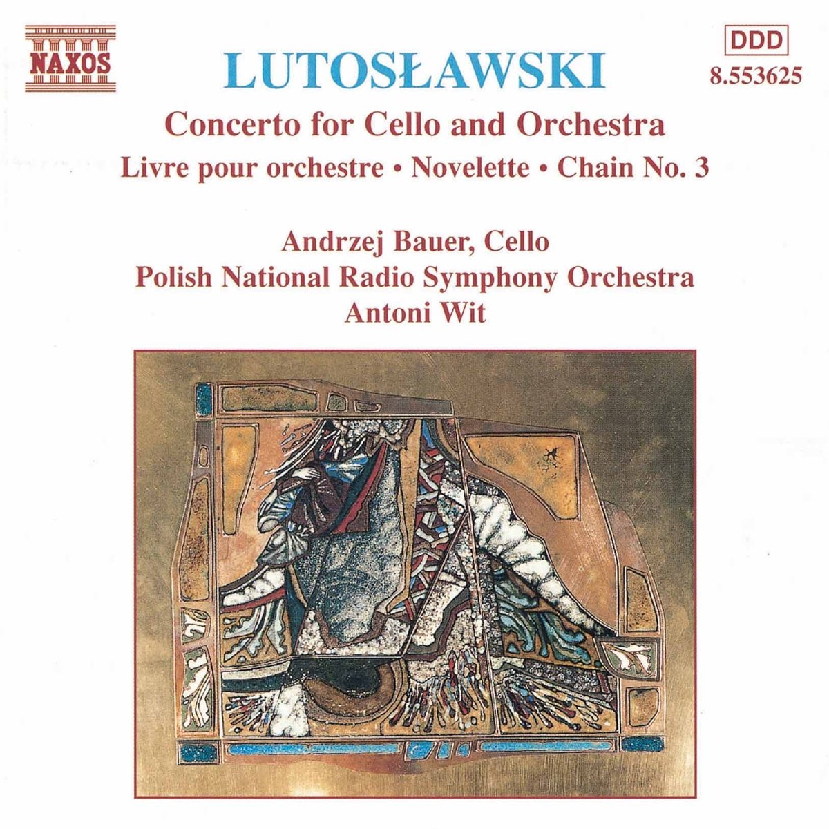 itold Lutoslawski - Lutoslawski - Cello Concerto [CD] New & Sealed