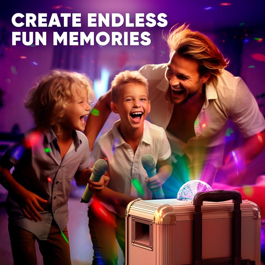 Masingoカラオケ ワイヤレスマイク スピーカーセット ポータブルスピカー Amazon | Masingoカラオケ ワイヤレスマイク スピーカーセット