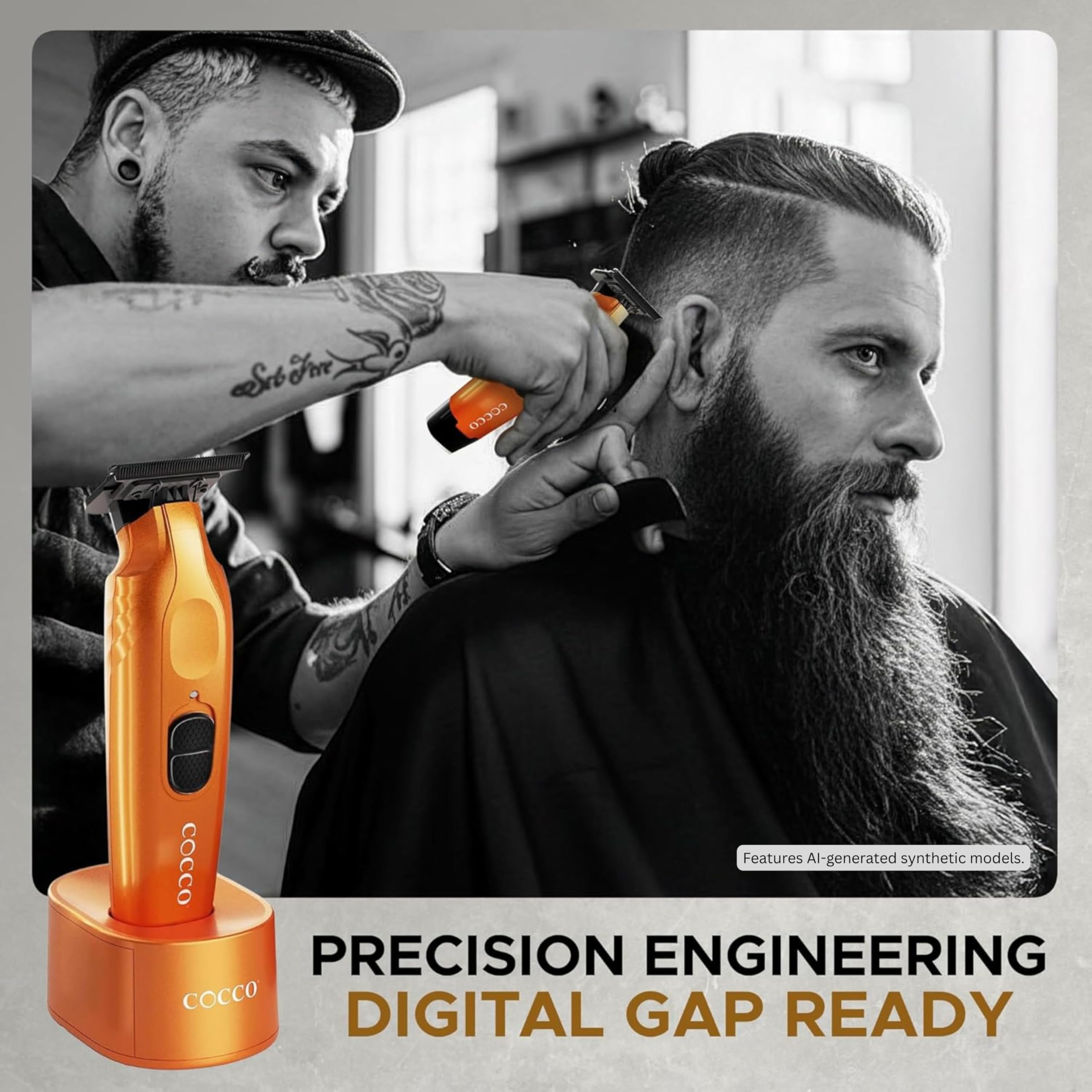 Cocco Hyperveloce Pro Trimmer Orange - recortadora de acabado