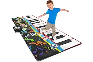 24 Key Giant Floor Piano Mat - The Magical Journey of Motown Music