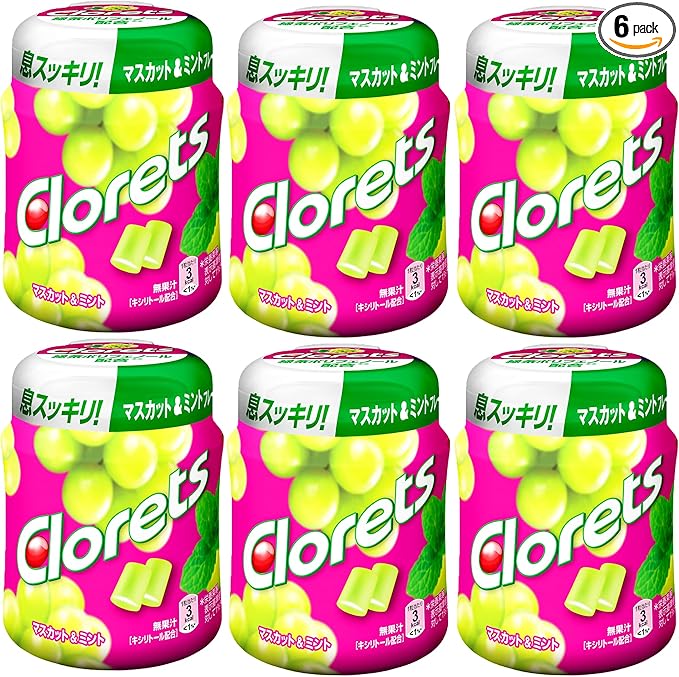 Amazon クロレッツxp マスカット ミントボトル ガム 140g 6個入 クロレッツ ガム 通販
