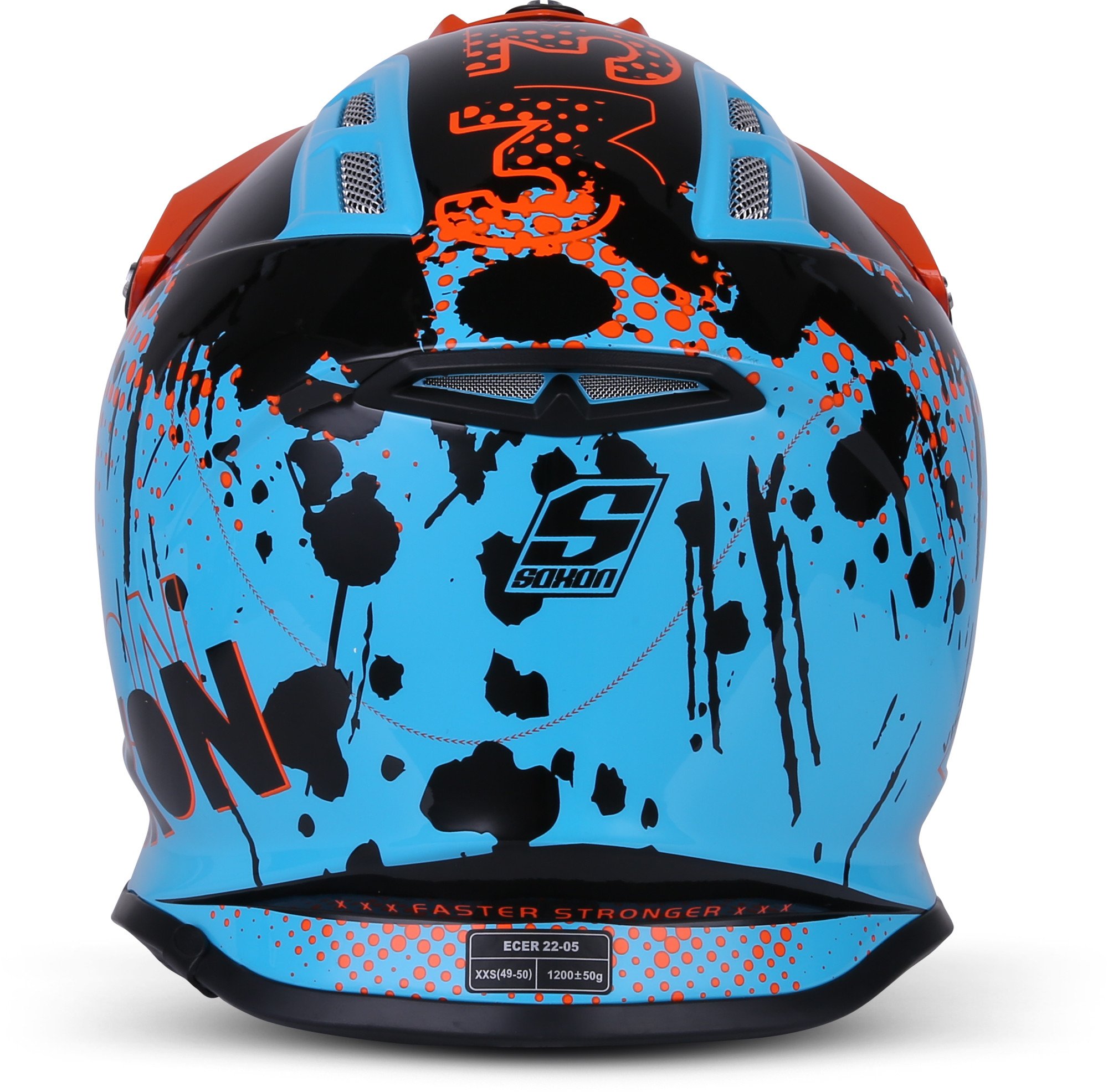 Soxon SKC-33 Casque de Cross pour Enfant