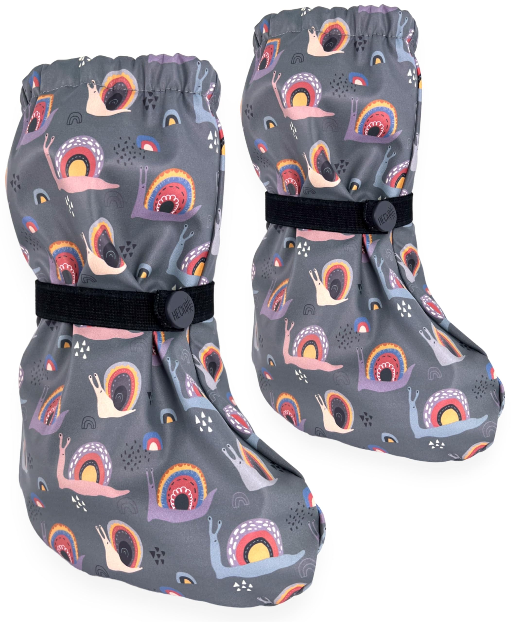 HECKBO Baby rain Booties 3 to 24 Months - Waterproof with Fleece Lining - Different Designs - Outdoor mud Shoes for Babies & Toddlers — view 11