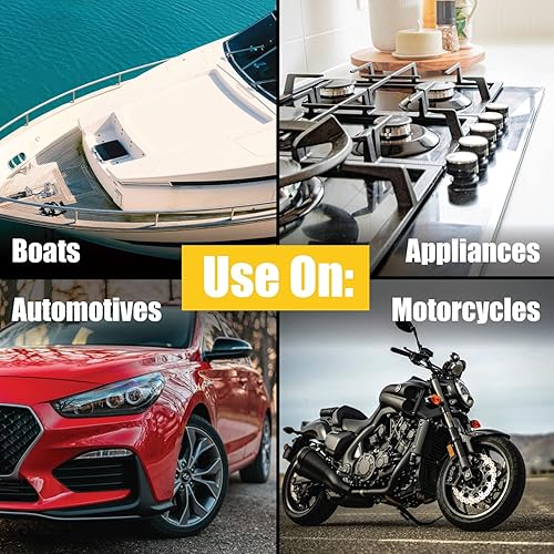 Miniatura 8 de Flitz Kit de pulido de automóvil (Plus), kits de cuidado de automóviles fabricados en Estados Unidos para vehículos, incluye 2 libras de pulido,