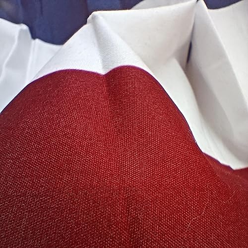 Vista 6 de Xunny Banderines de la bandera estadounidense con rojo, blanco y azul, bandera plisada de Estados Unidos para el 4 de julio, Día de los Caídos, Día