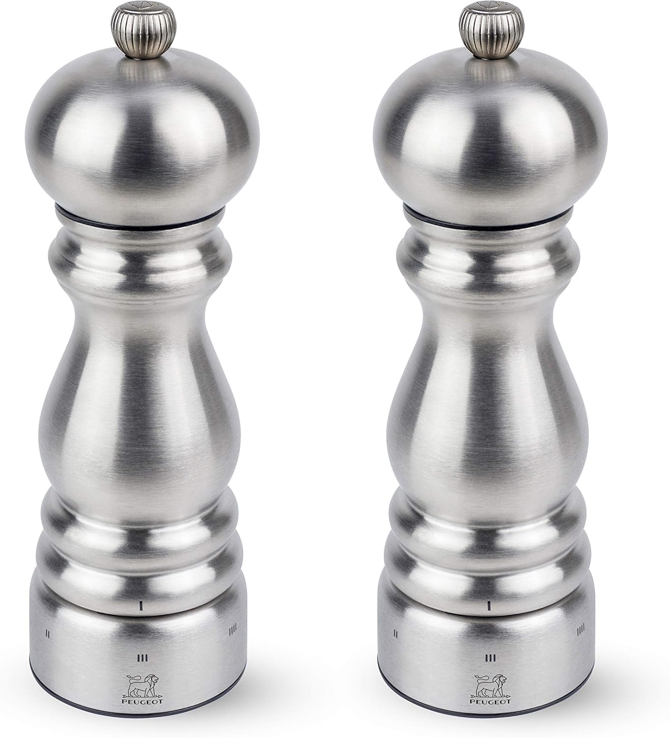 Peugeot Paris Chef u'Select Stainless Steel 7" Pepper & Salt Mill Set