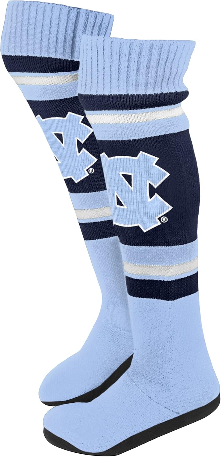 FOCO NCAA Unisex Knit Knee Slipper