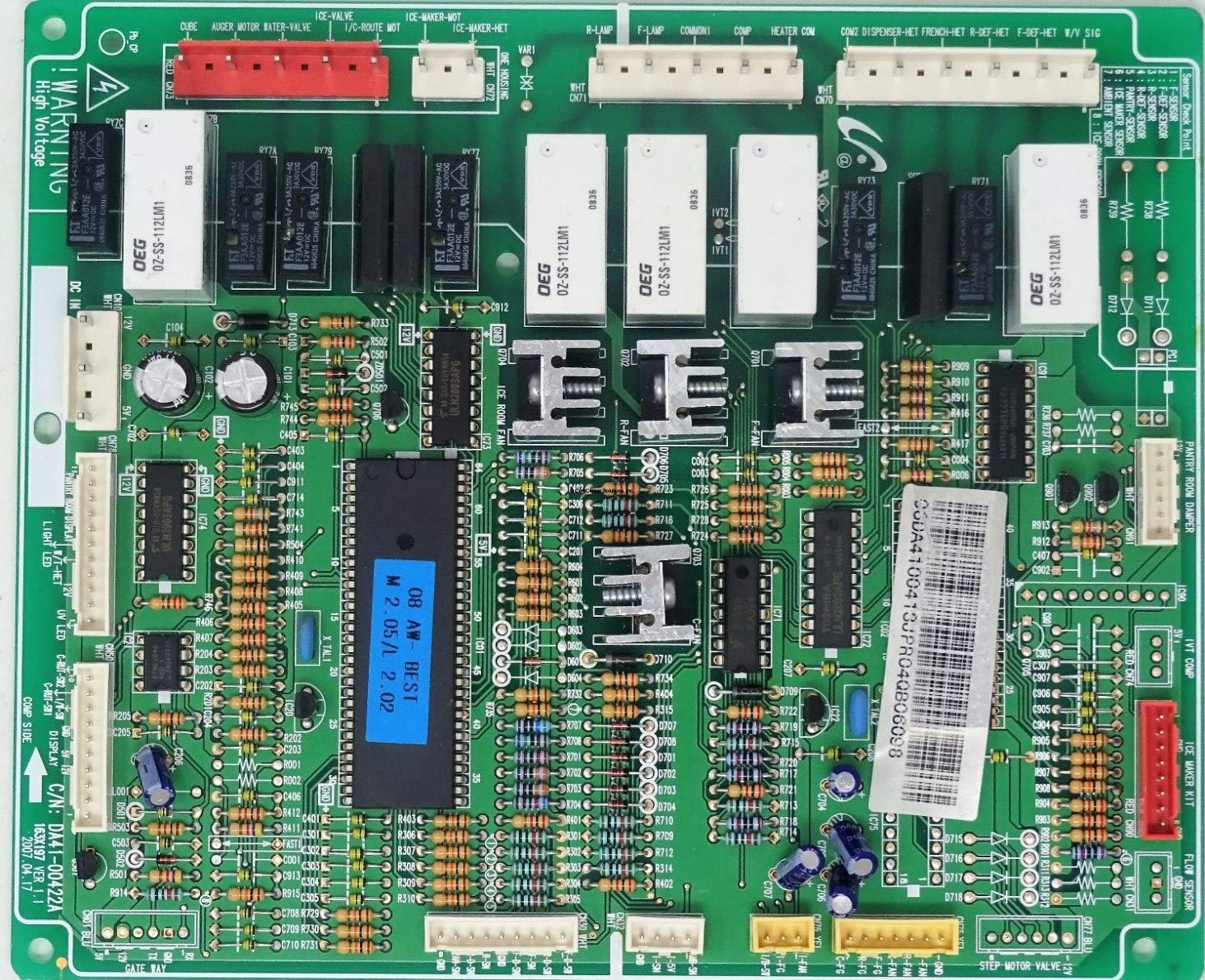 CoreCentric Remanufactured Refrigerator Main Control Board Replacement for Samsung DA41-00413J