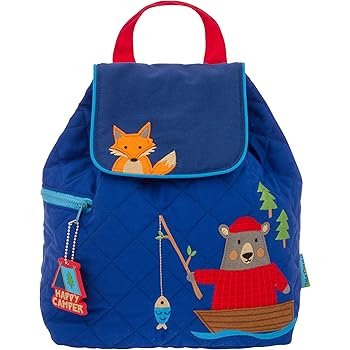 little blue backpack