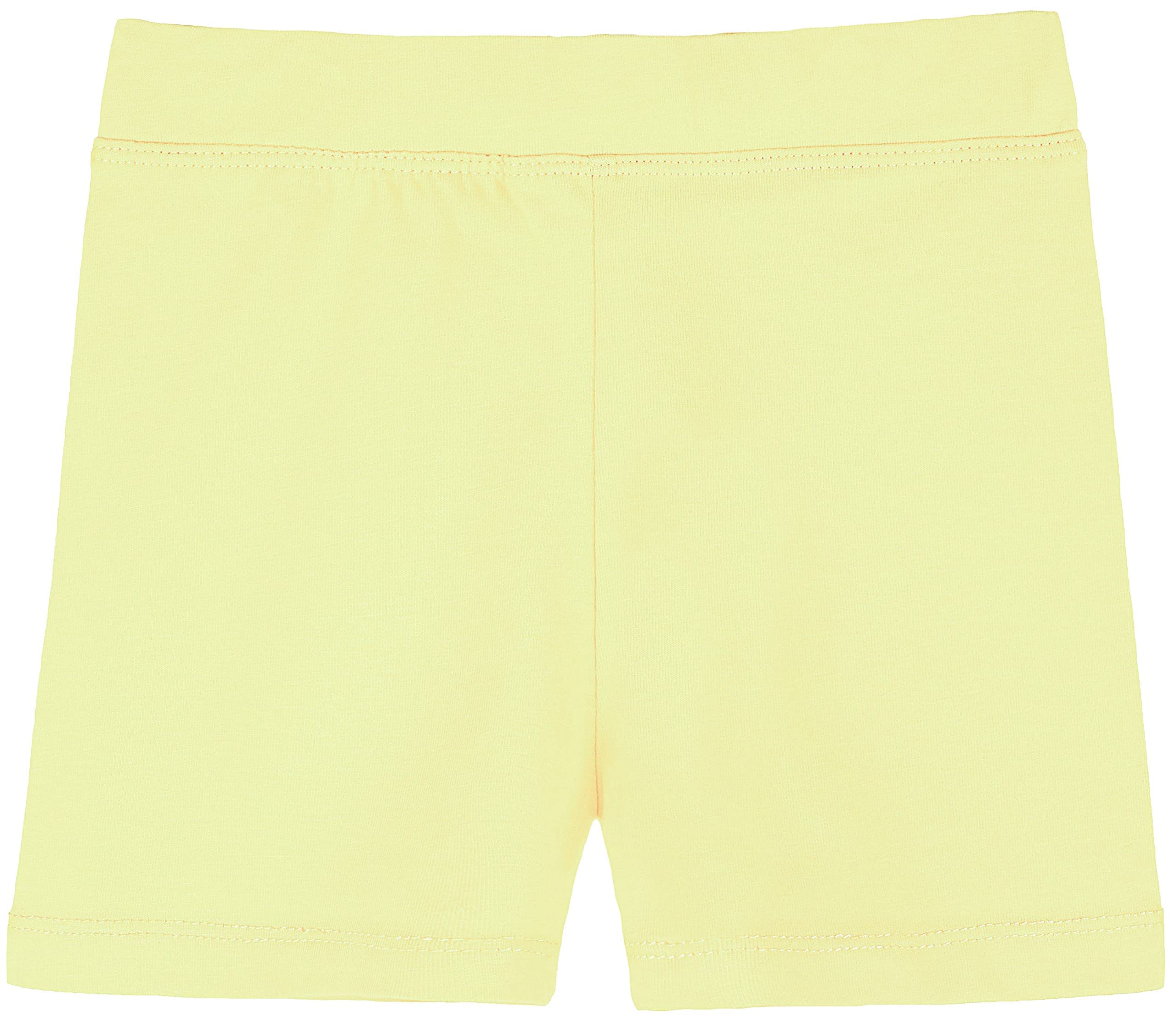 Lilax Girls' Basic Solid Soft Dance Short for Gymnastics or Under Skirts