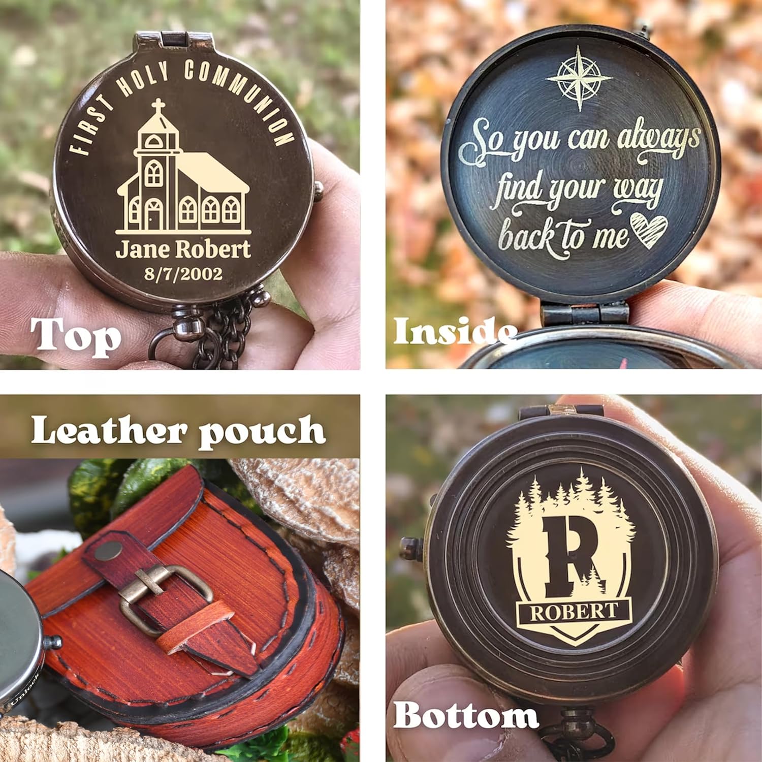 Brass Compass for Religious Gifts, Confirmation Gifts, Baptism Gifts, Best Easter, Christian Gifts for Men, Catholic Gifts, Birthday Gifts, Gifts for Teen Age, Graduation Gifts.
