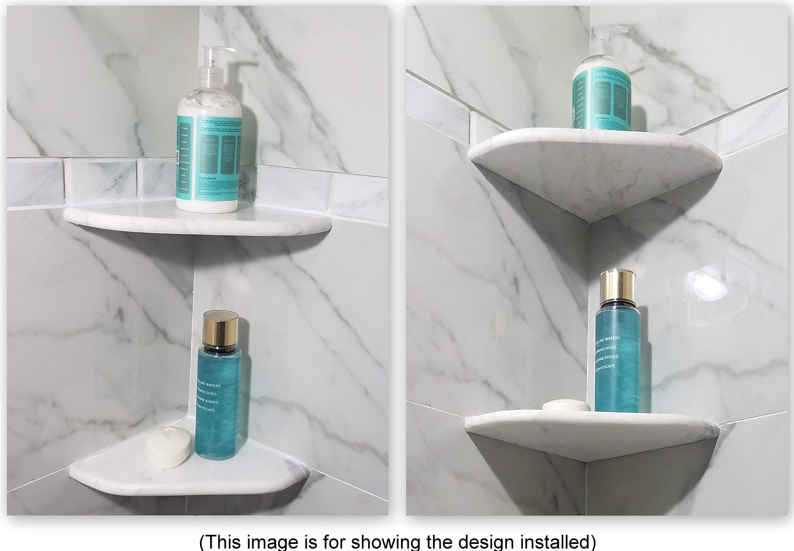 Buy EZMOUNT Installation Kit for 8" Shower Corner Shelves for after