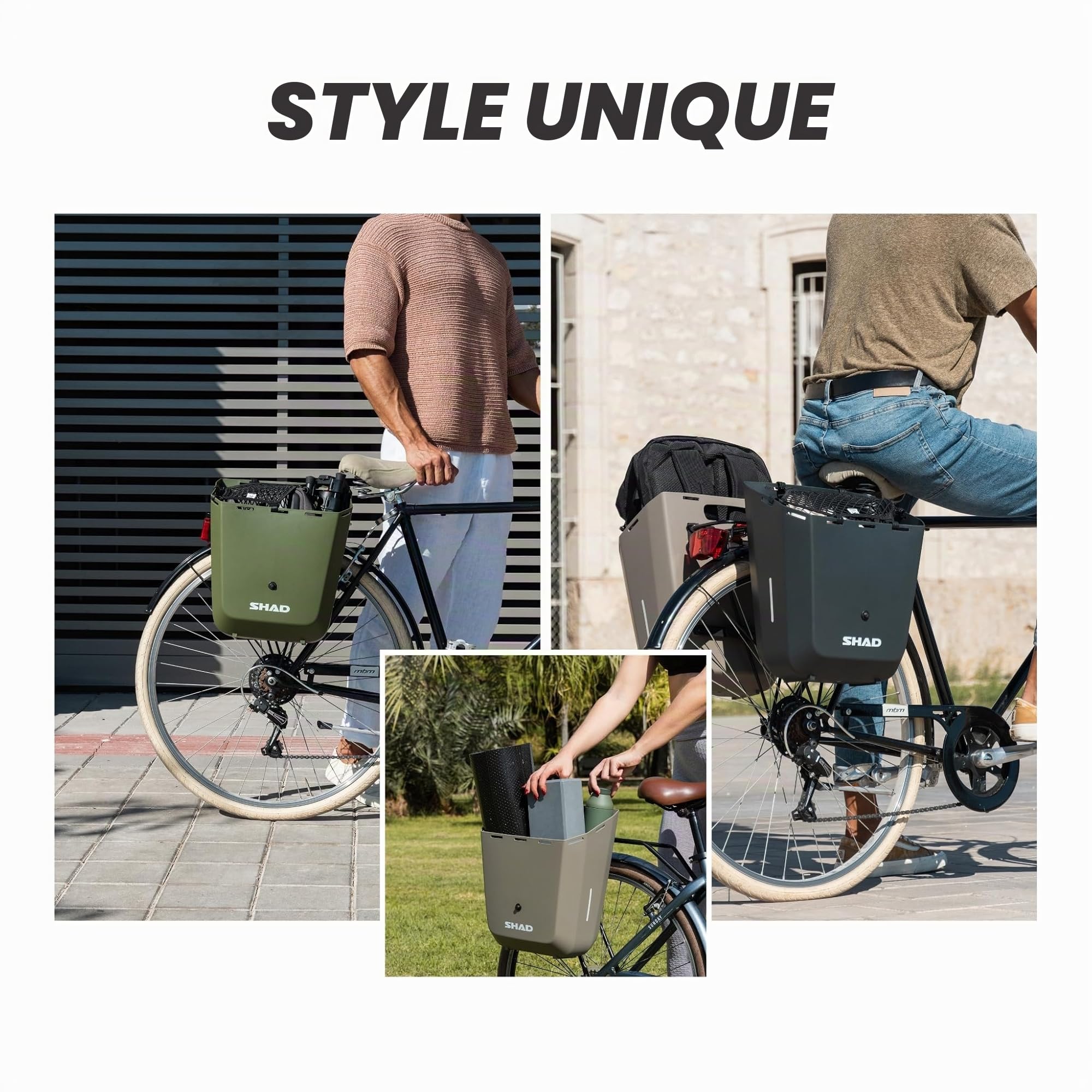 SHAD Bikes Sacoche Velo Arriere Rigide 20L Quick Release – Sacoche Arriere Velo Electrique Fixe KLICKfix resistante aux Chocs et prete pour Un Usage Quotidien