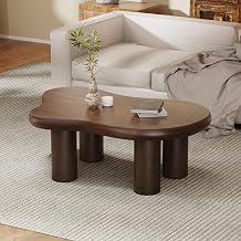 Dark Brown Wood Cloud Coffee Table P117