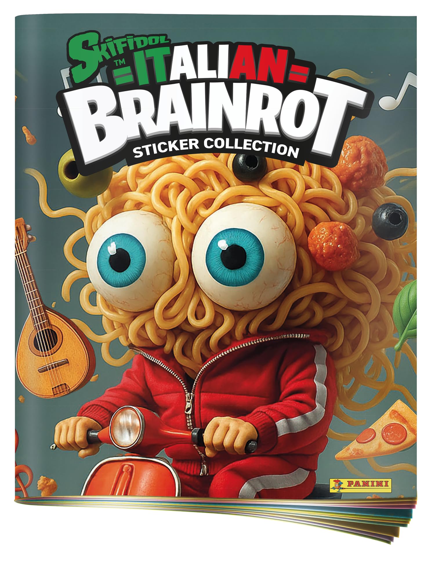 Panini SKIFIDOL Italian BRAINROT - Pegatinas para álbum