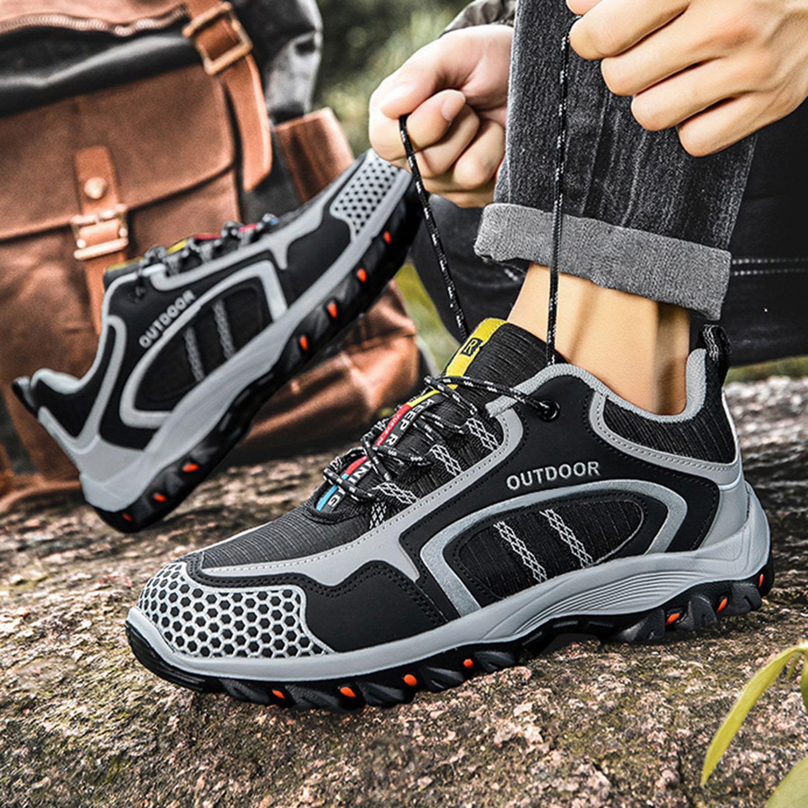 Scarpe da Trekking Leggere, Scarpe da Passeggio per Esterni, Scarpe da Corsa Antiscivolo e acquatiche per comode Calzature da Trekking