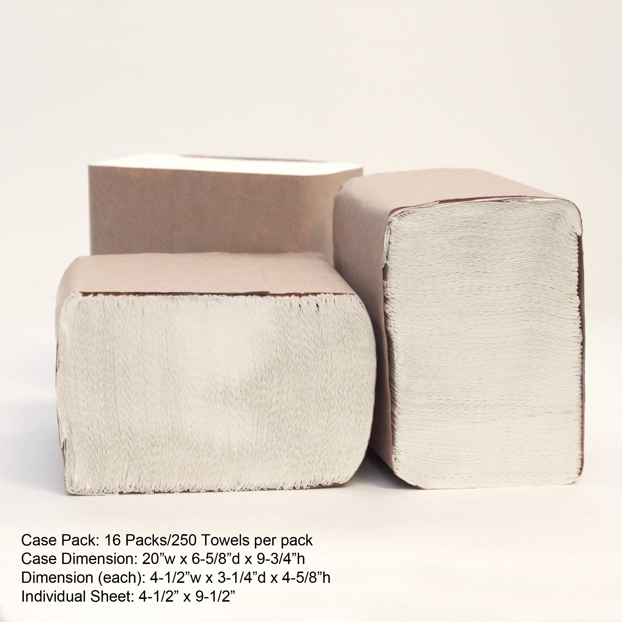 Exit Towel Refill 16 packs of 250 (case)