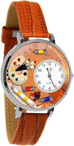 Whimsical Gifts Artist 3D Watch Collection Palette or Easel Large Unique Novelty Fashion Handmade in USA