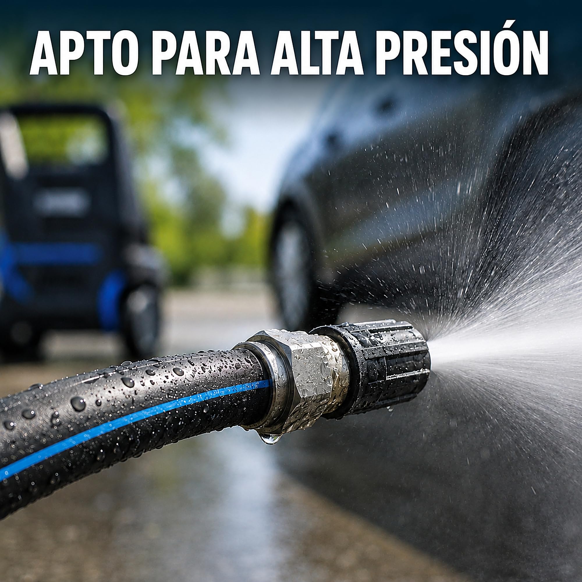 ESTO Tubo de Riego 16 PN 50 o 100 metros ⌀ 20 25 32, Tubo de Agua para Jardín, Tubo de Polietileno de Alta Densidad, Riego de Alta Presión, Huerto, Tubo para Riego (Ø 25mm, 100 metros)
