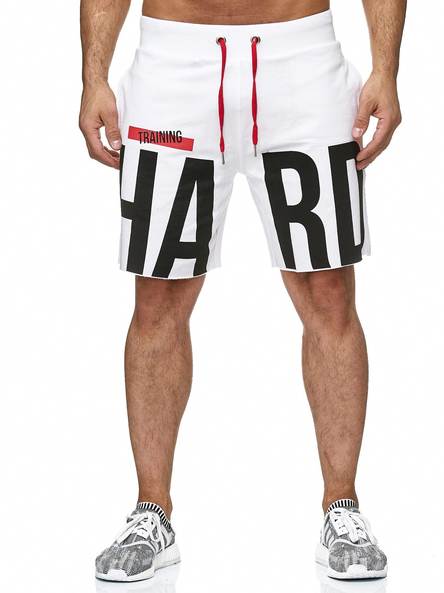 RED BRIDGE Pantalón Corto Casual de Verano para Hombre Impresión Bermuda Shorts