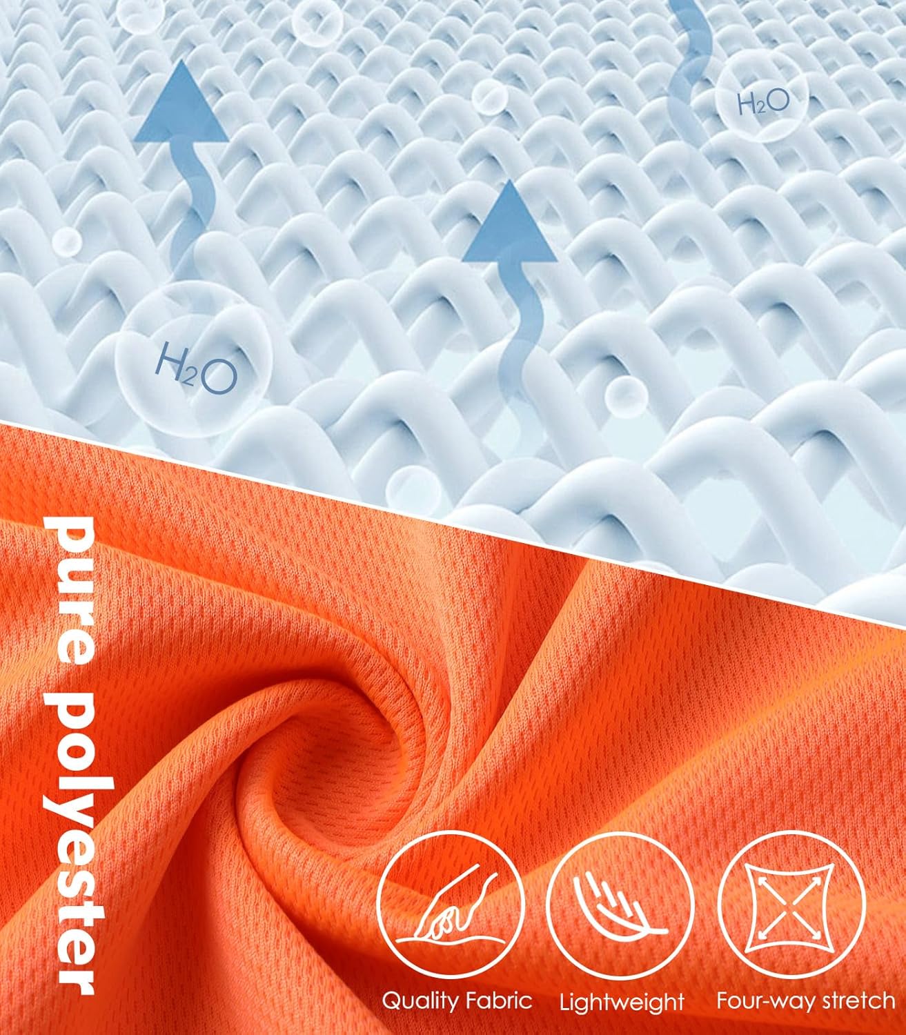 Suwangi Mens Tank Top Gym Exercise Athletic Quick Dry Muscle Bodybuilding Sleeveless Shirts Workout Outdoor Running Shirts - Image 5