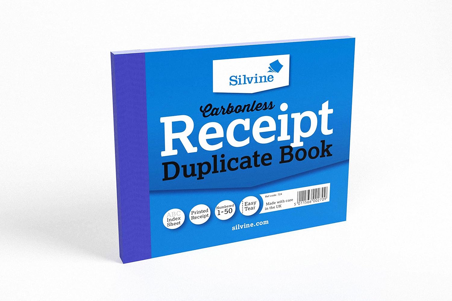 Silvine 5x4" Carbonless Duplicate Receipt Book Numbered 150 with