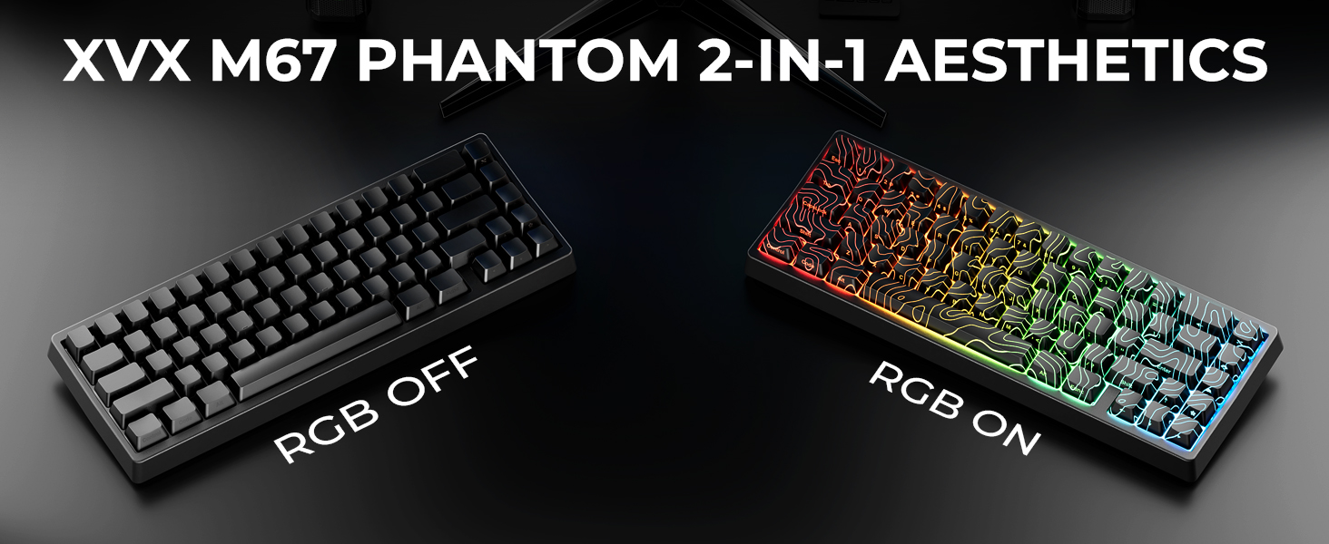 Amazon.com: HITIME x XVX M67 60% Keyboard USB Wired Gaming