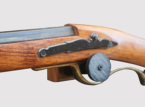 Miniatura 2 de Soporte de pared horizontal estándar para una pistola de tiro de doble cañón de 20 garifle con un soporte de seguridad (fabricado en los Estados