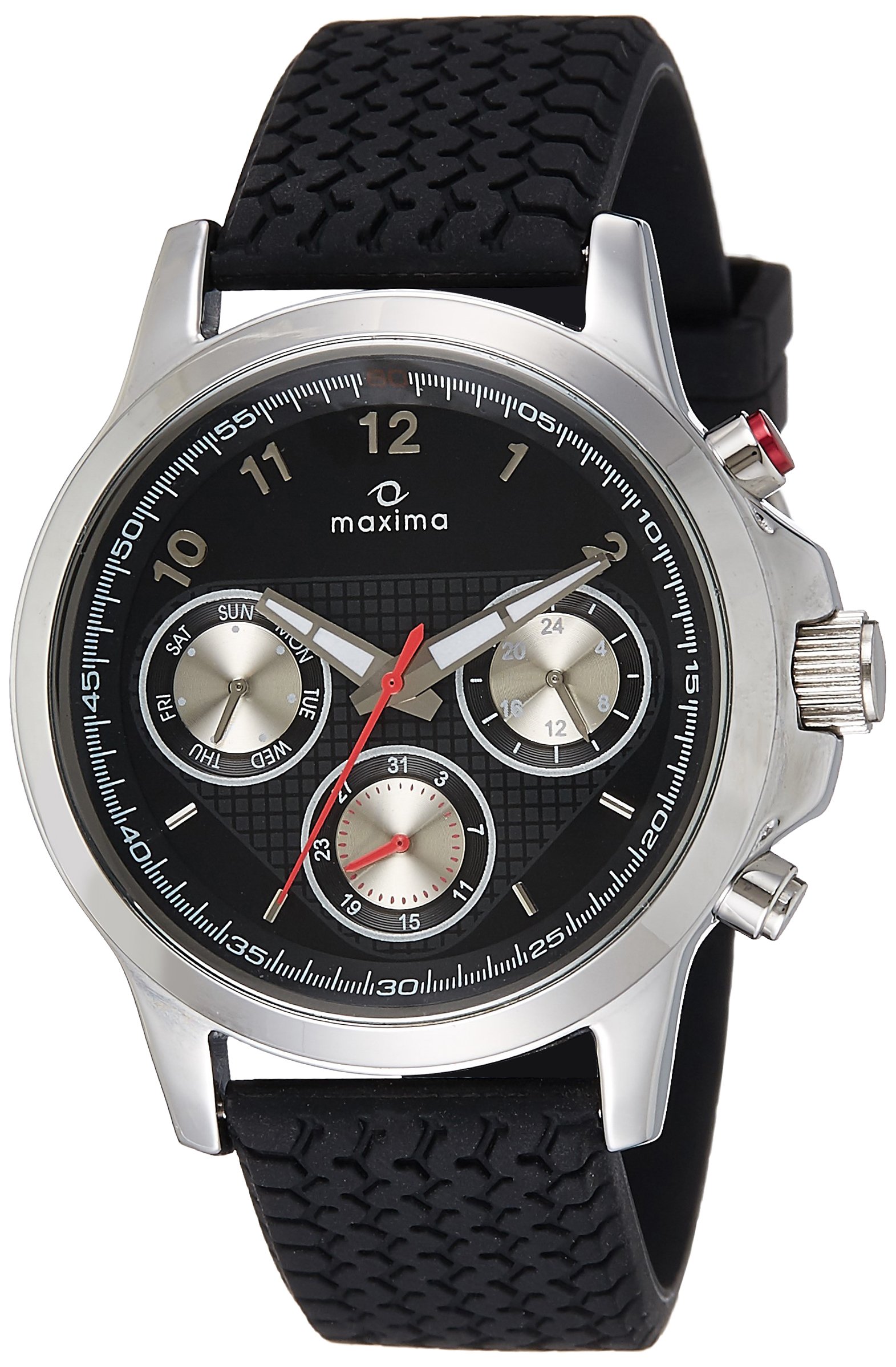 MaximaAttivo Multifunction Black Dial Men -27553PMGI