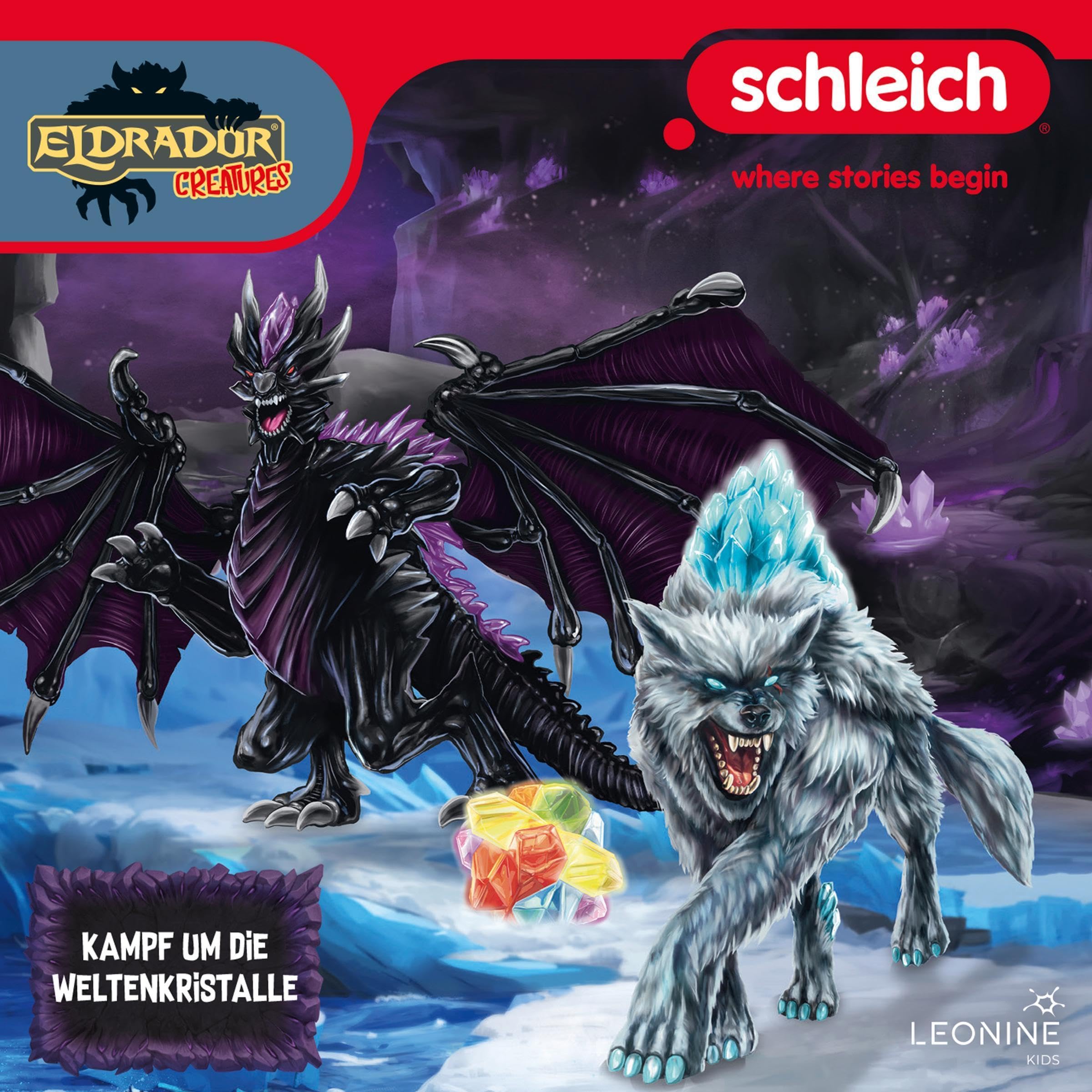 Cover art for Kampf um die Weltenkristalle