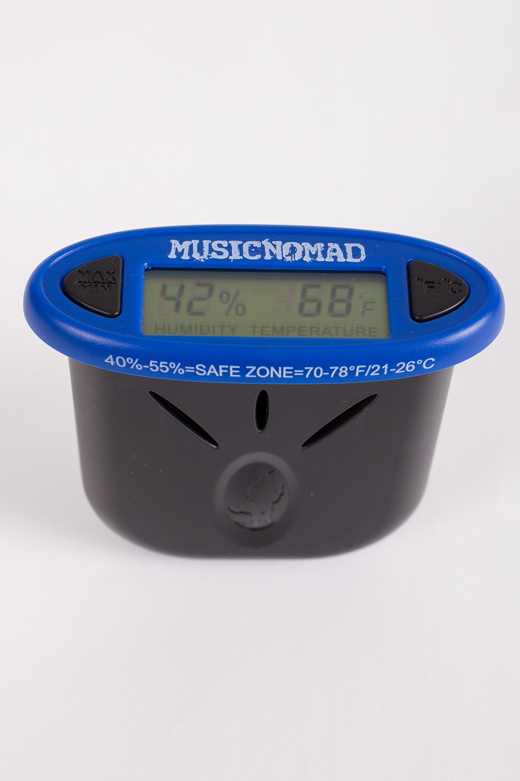 MusicNomad HumiReader - Higrómetro, monitor de humedad y temperatura (MN305)