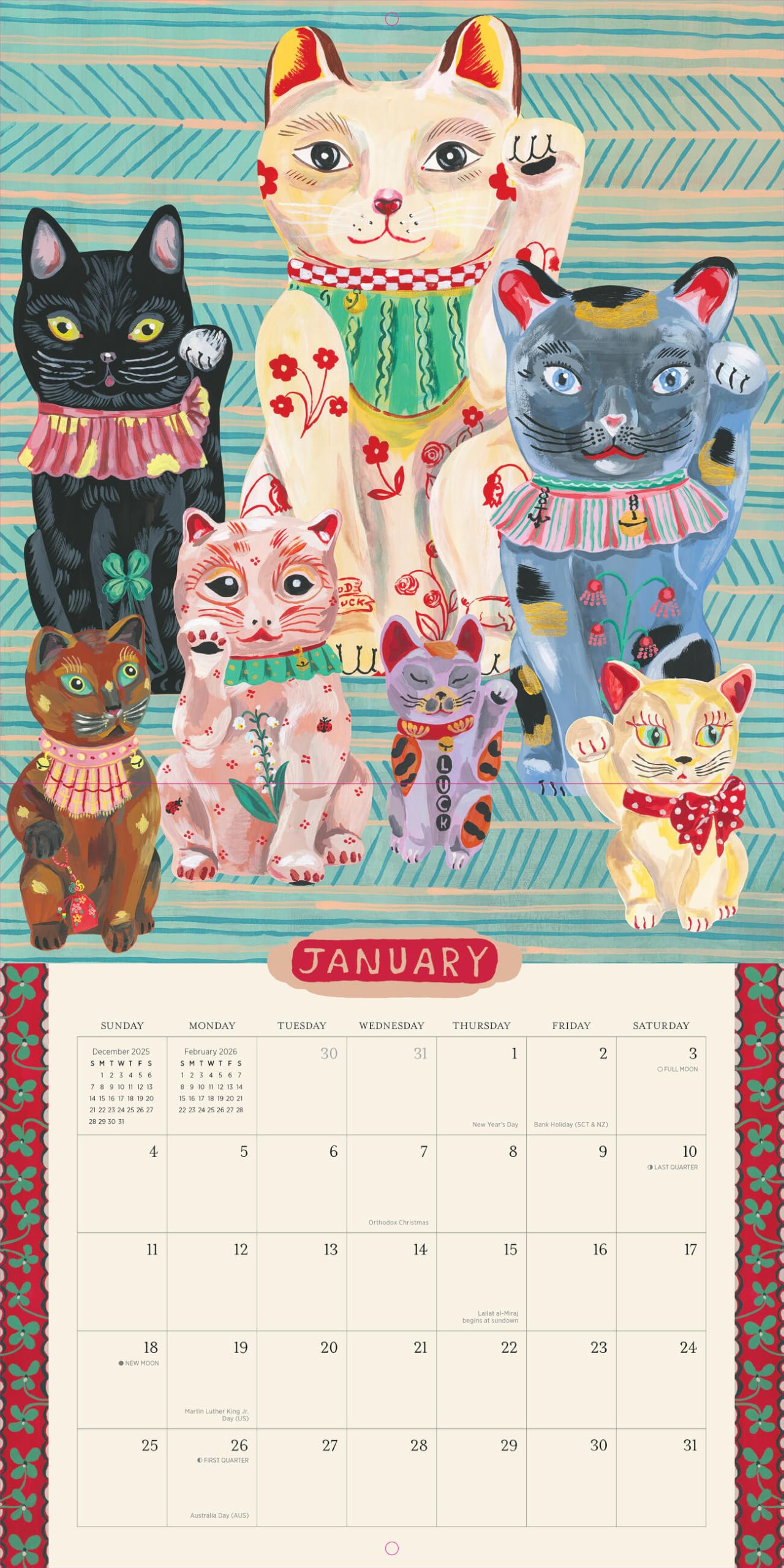 World of Nathalie Lété Wall Calendar 2026: An Elegant, Artful Year